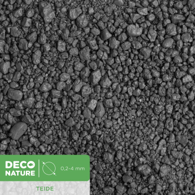 DECO NATURE TEIDE - Черный кварцевый песок д/аквариума до 20л, уп/2,3л
